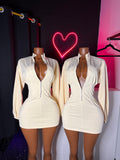 Synched Mini Dress