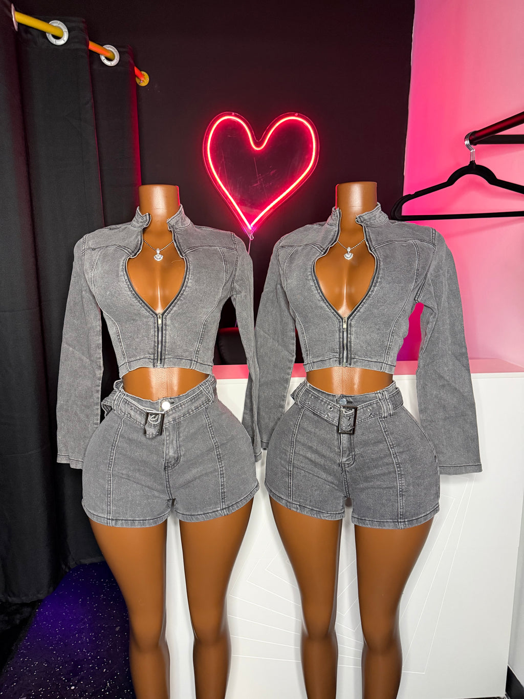 Monaleo Denim Set