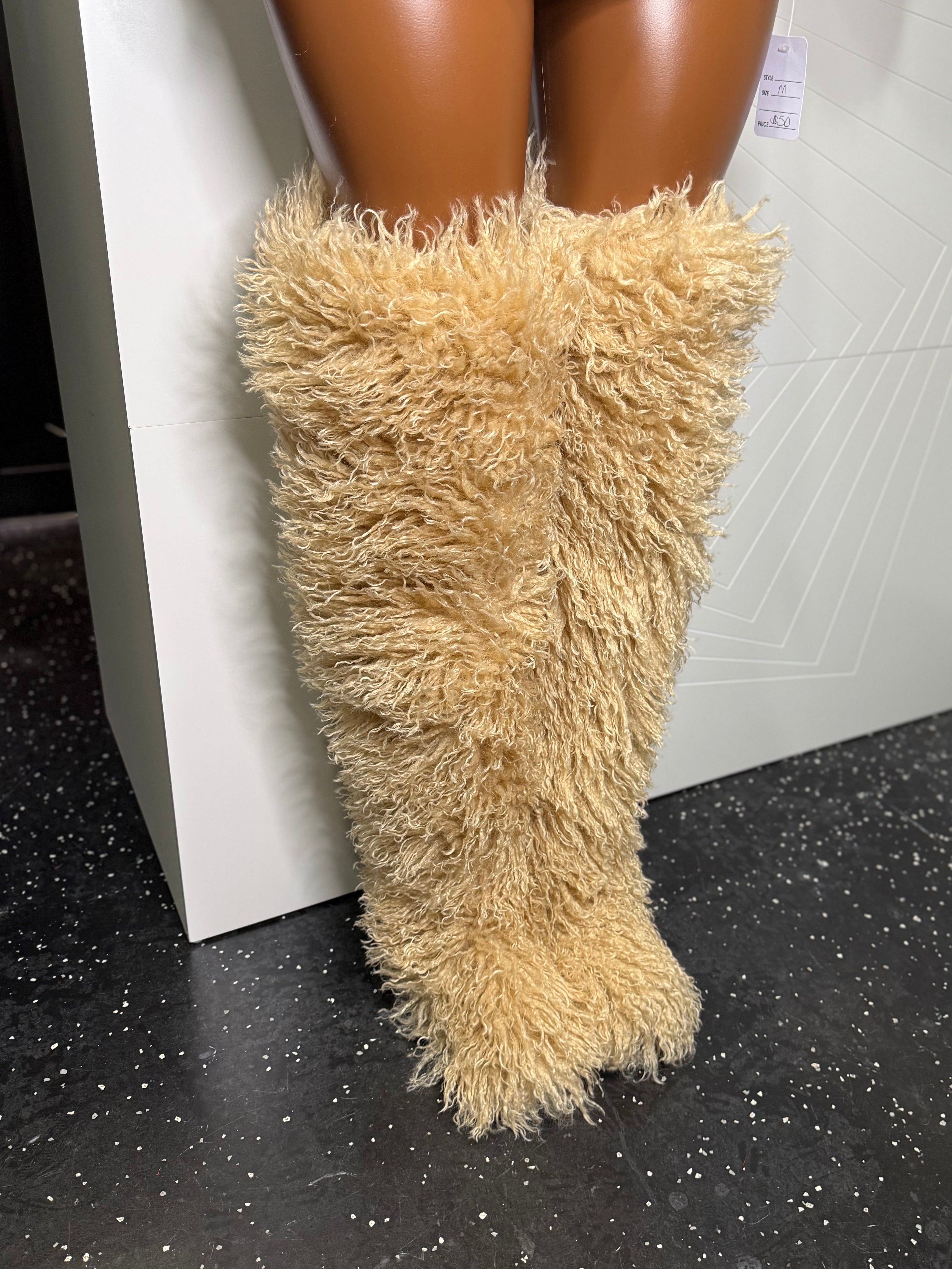 Snobby Thigh High Boots