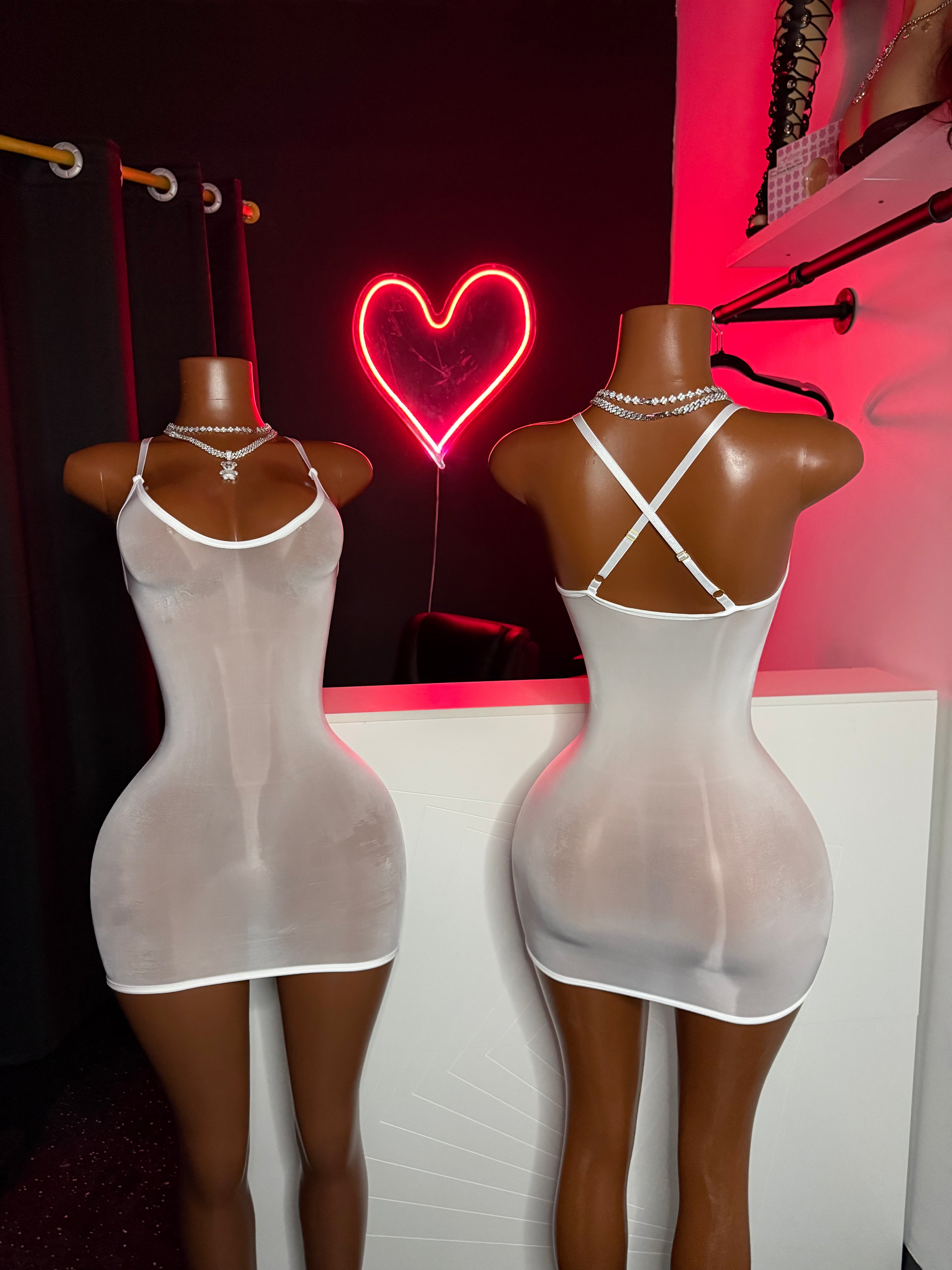 Frosted Mini Dress