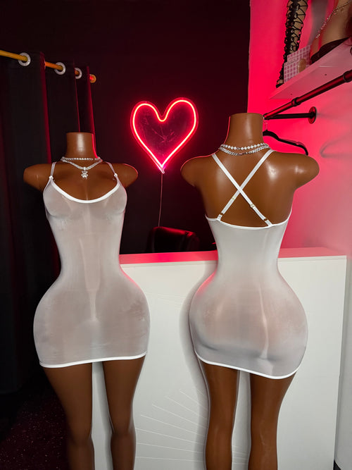 Frosted Mini Dress
