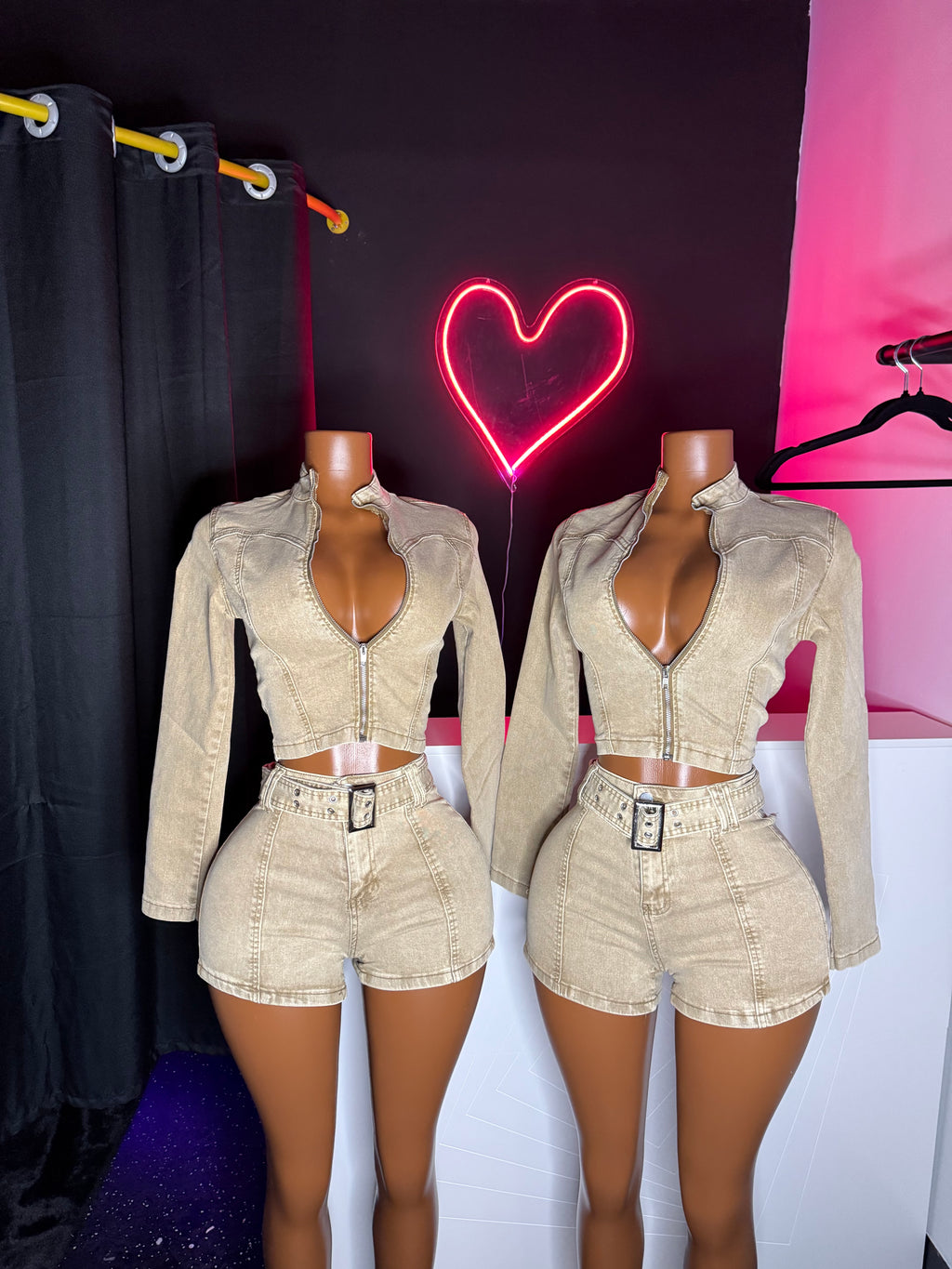 Monaleo Denim Set