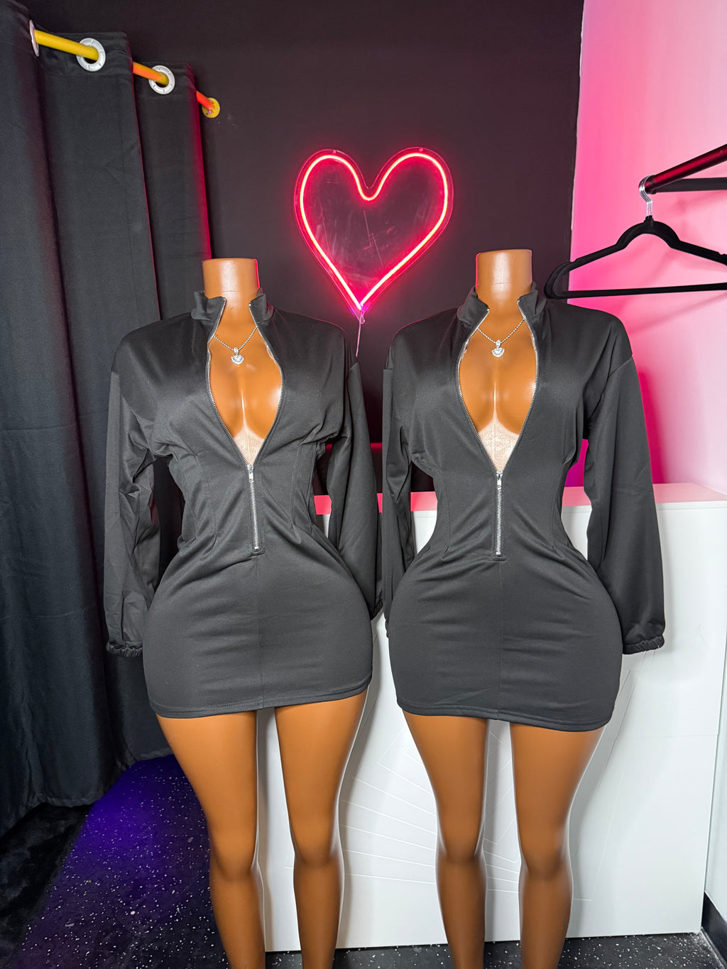 Synched Mini Dress