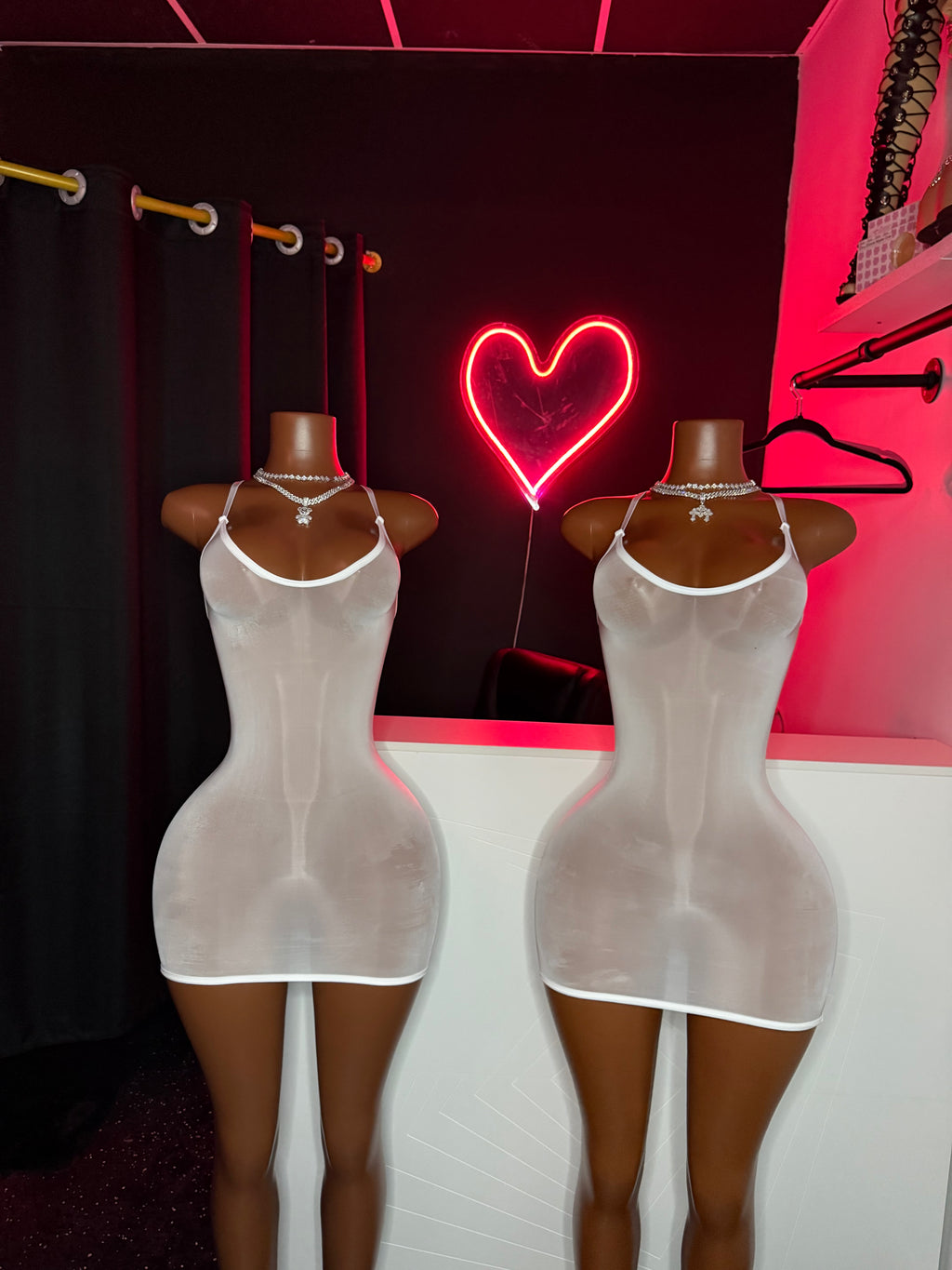 Frosted Mini Dress