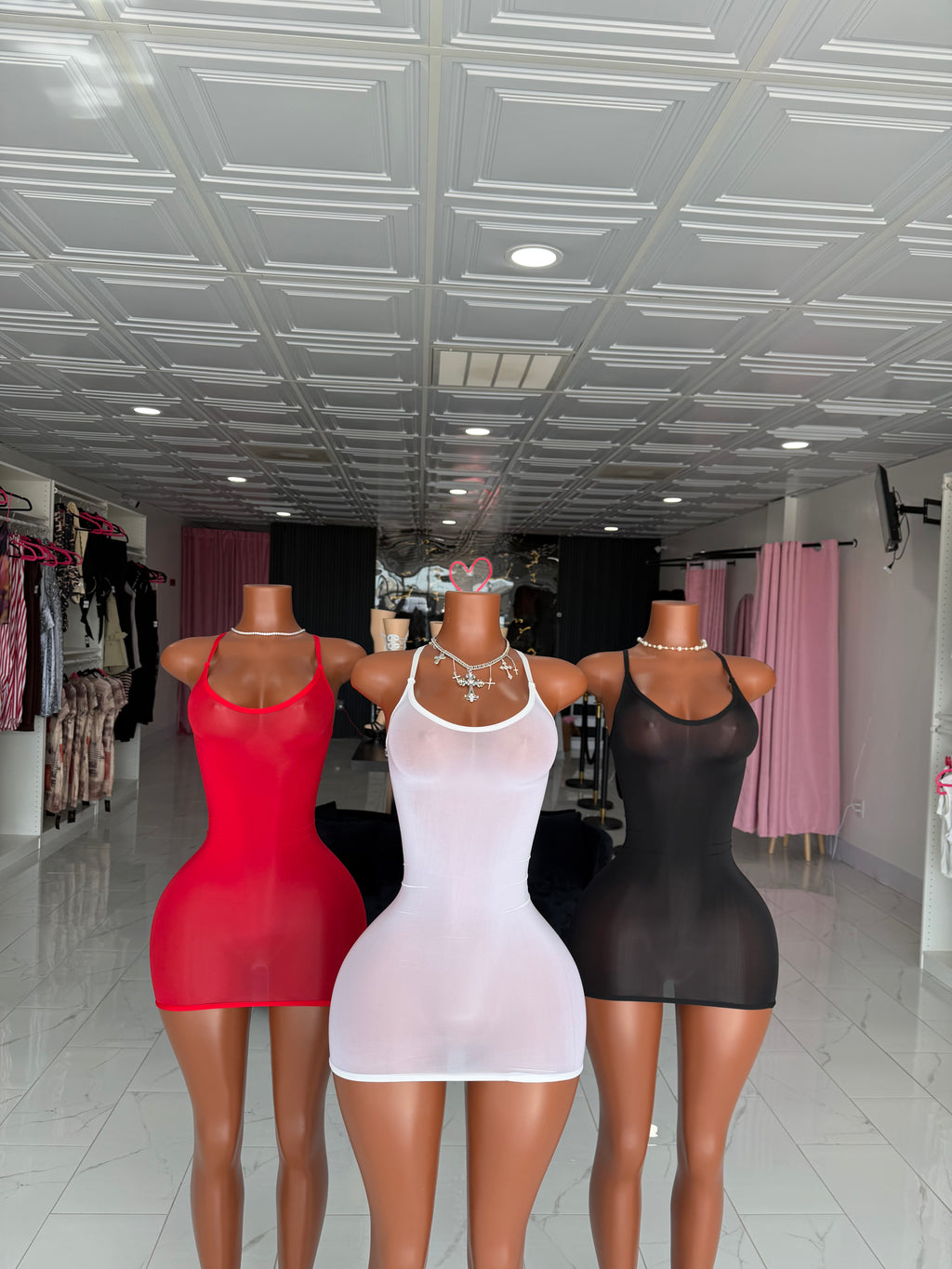 Frosted Mini Dress