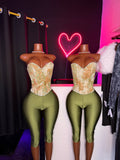 Tiki Corset Set