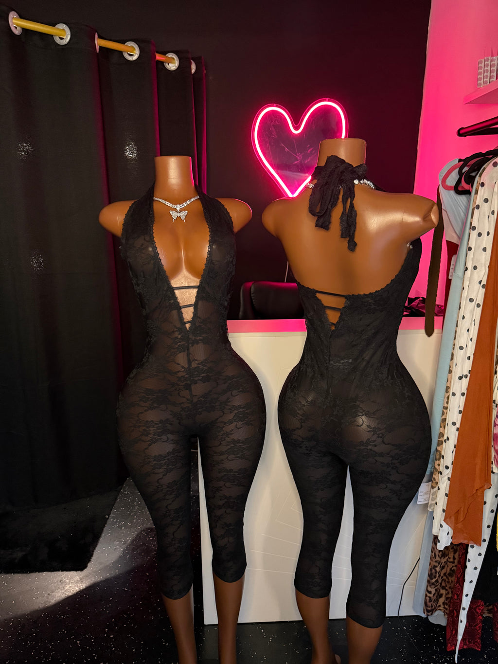 Symone Lace Playsuit