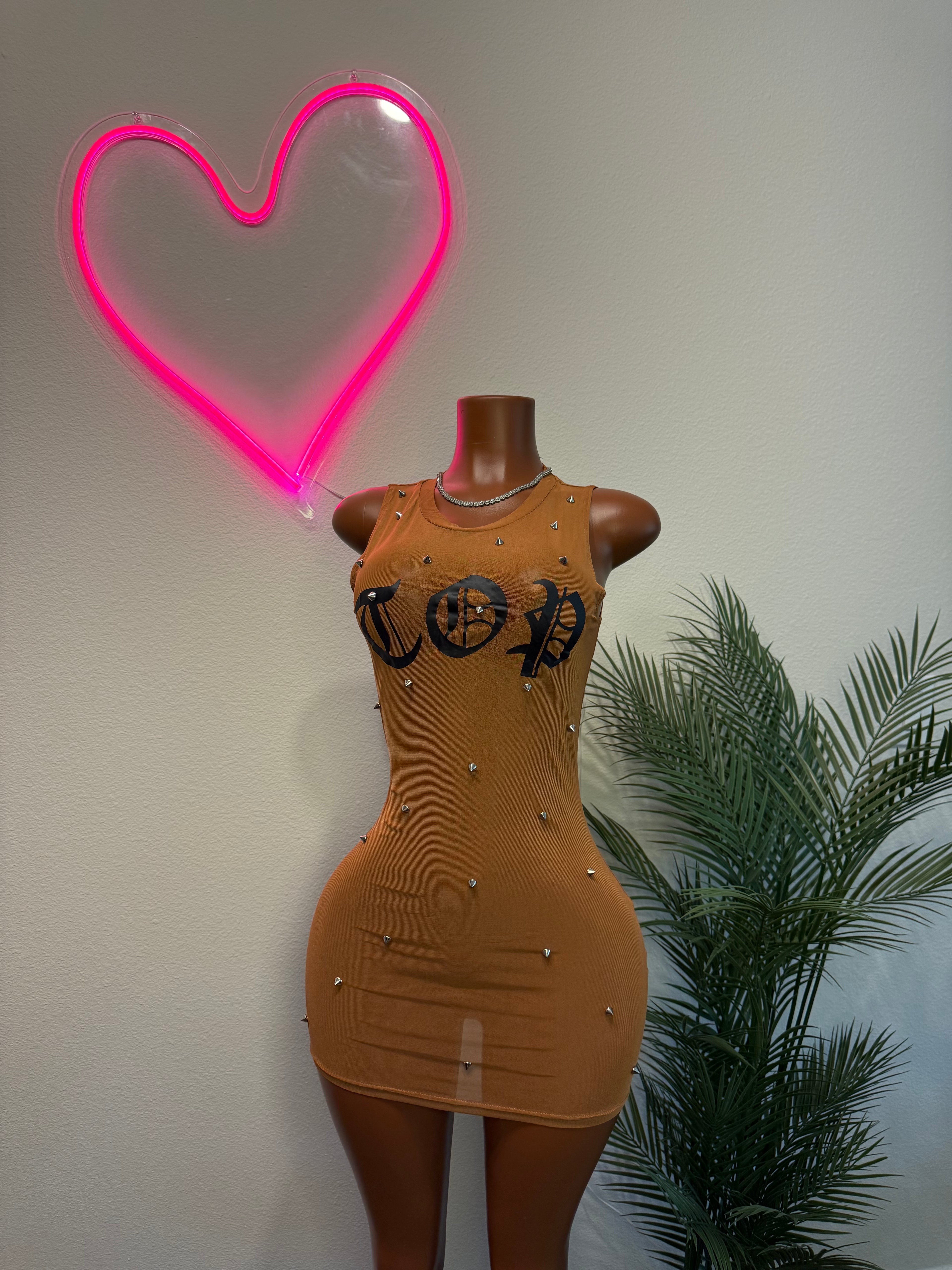 Copy That Mesh Mini Dress