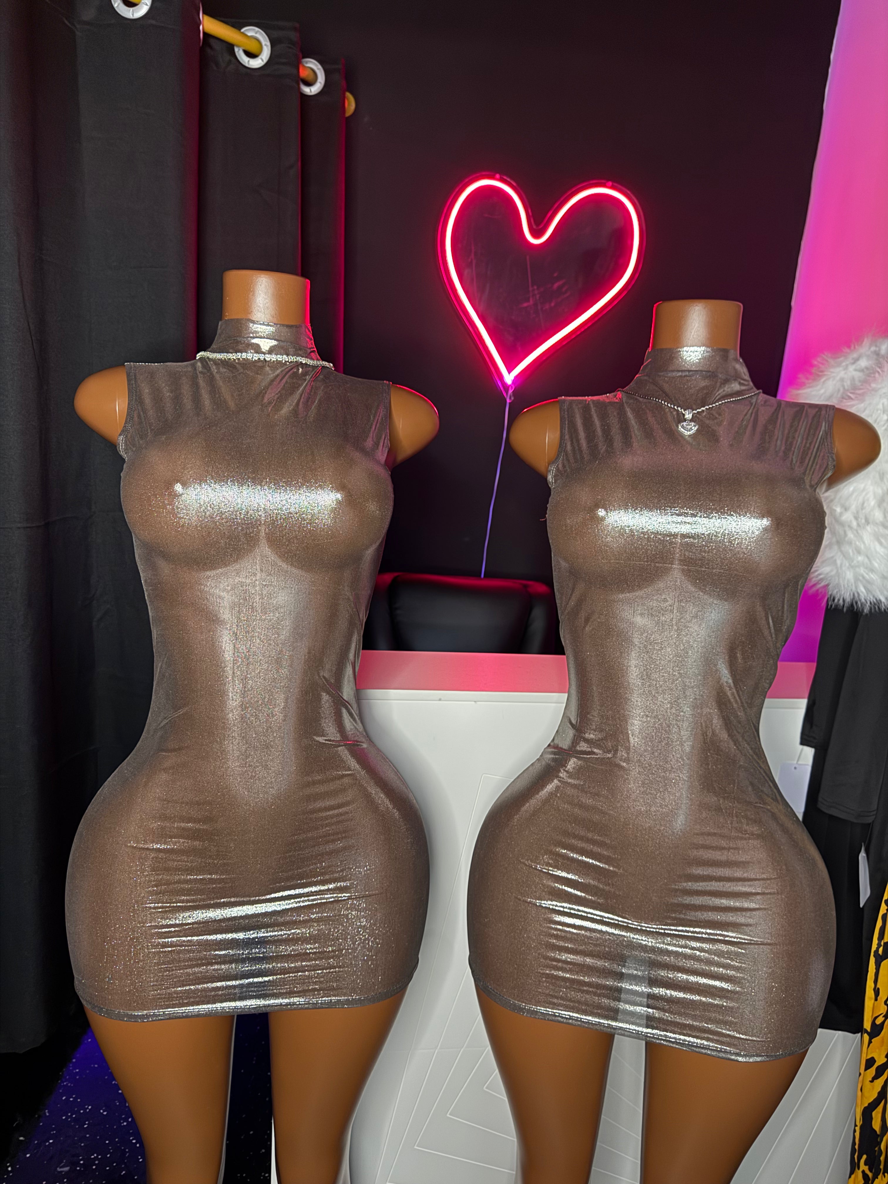 Diamond Mini Dress