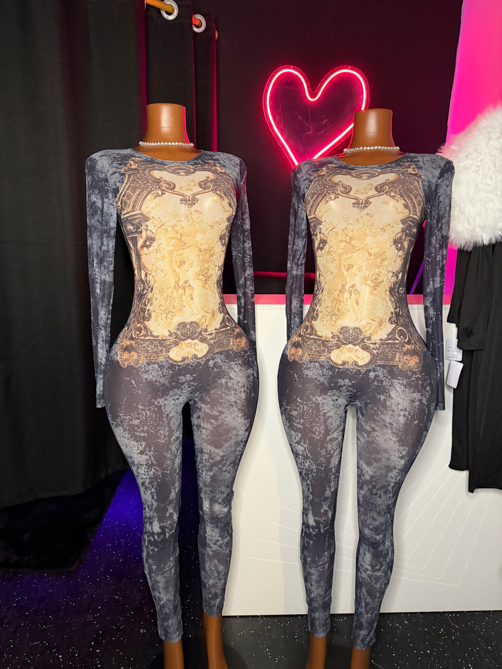 Casa Mesh Jumpsuit