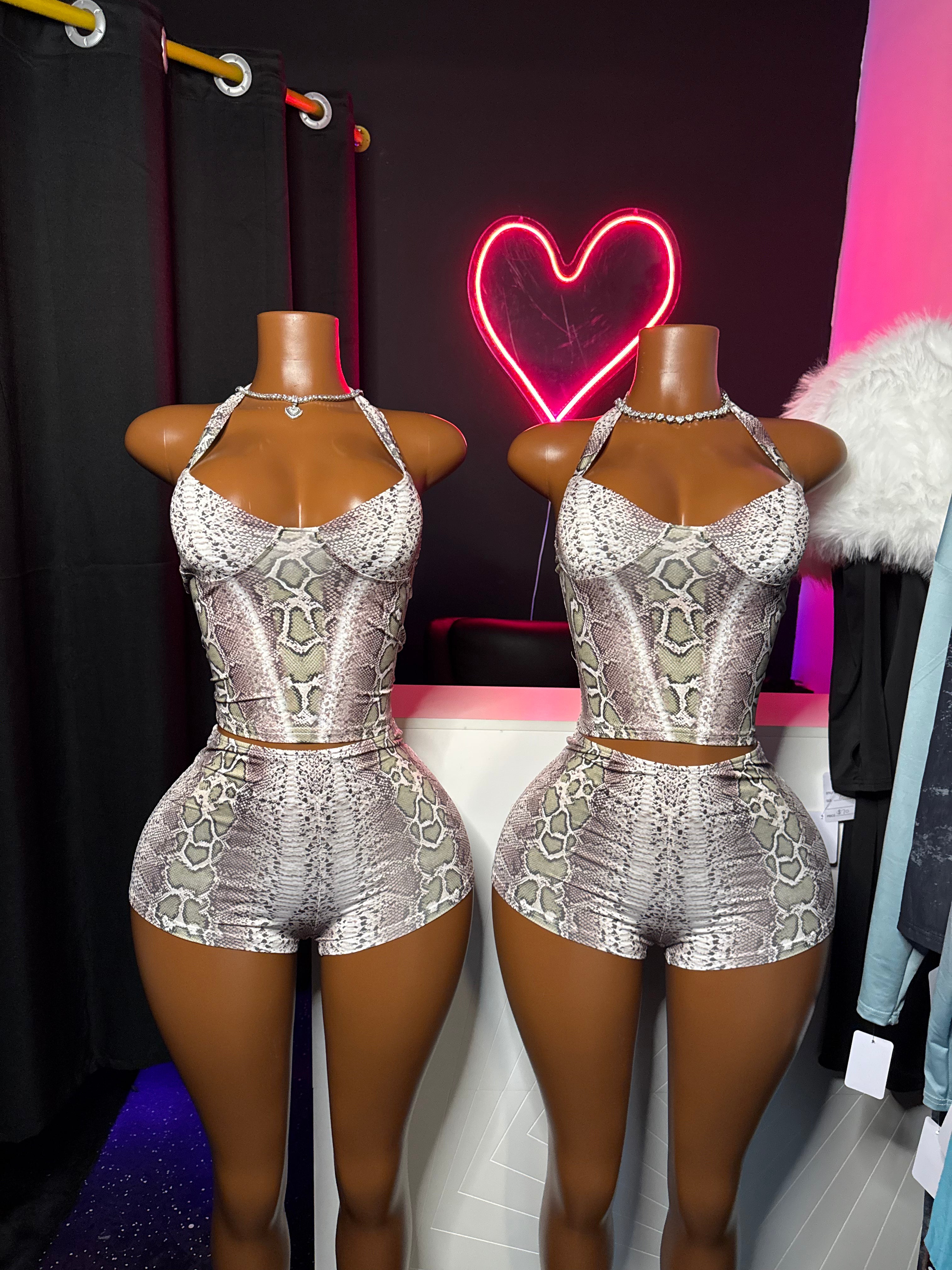 Snake Eyes Shorts Set